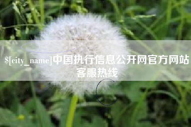 进贤中国执行信息公开网官方网站客服热线