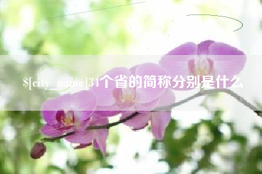 进贤34个省的简称分别是什么