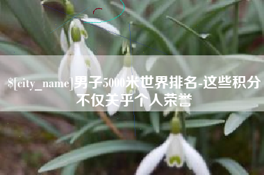 进贤男子5000米世界排名-这些积分不仅关乎个人荣誉