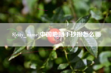 进贤中国地图手抄报怎么画