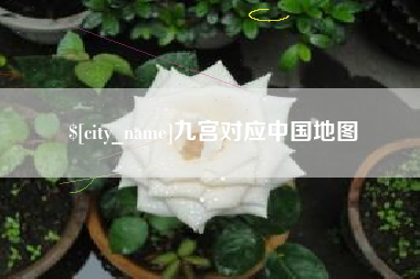 进贤九宫对应中国地图