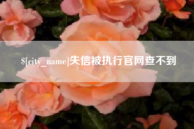 进贤失信被执行官网查不到