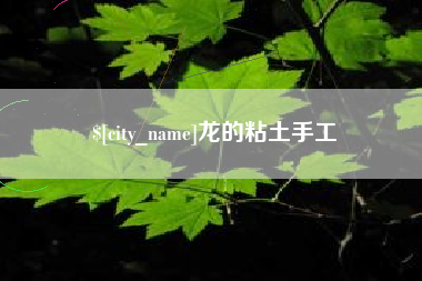 进贤龙的粘土手工