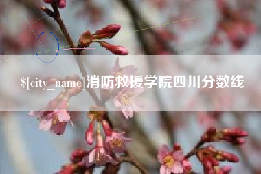 进贤消防救援学院四川分数线