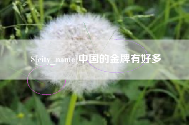 进贤中国的金牌有好多