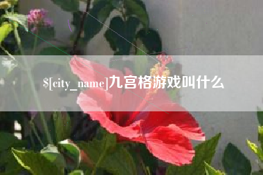 进贤九宫格游戏叫什么