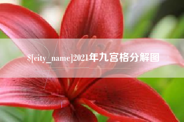进贤2021年九宫格分解图