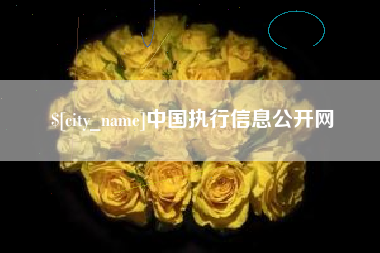 进贤中国执行信息公开网