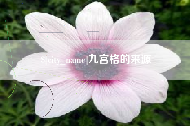 进贤九宫格的来源