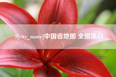 进贤中国省地图 全图黑白