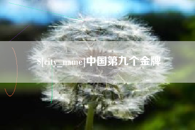 进贤中国第九个金牌