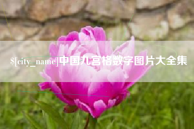 进贤中国九宫格数字图片大全集