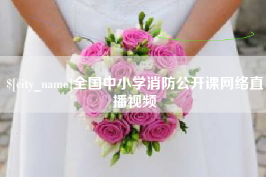 进贤全国中小学消防公开课网络直播视频