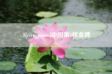 进贤中国第8枚金牌