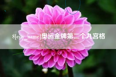 进贤奥运金牌第二个九宫格