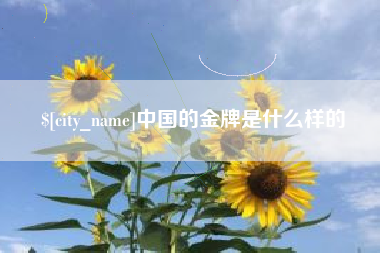 进贤中国的金牌是什么样的